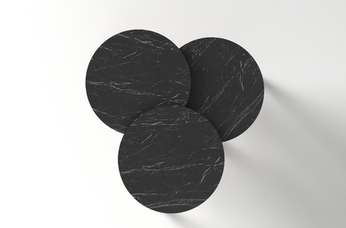 שלישיית שולחנות סלון דגם שירן