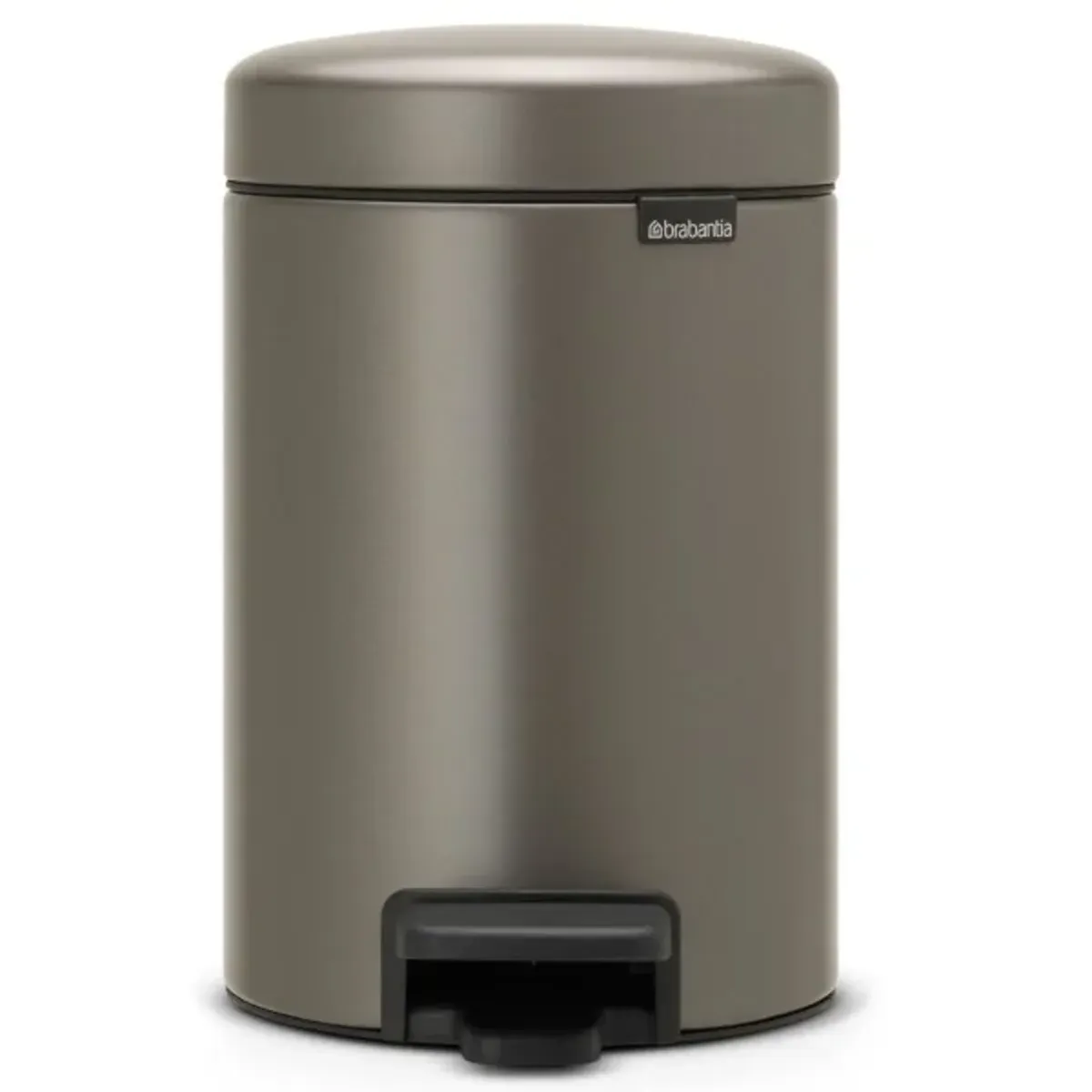 פח ברבנטיה 3 ליטר Brabantia פלטינום פח לשירותים K22