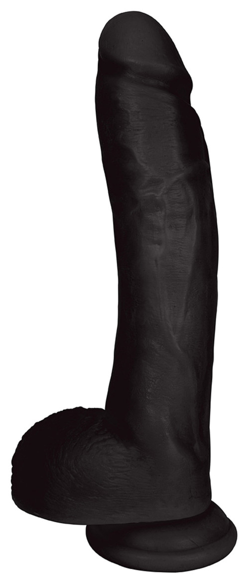 דילדו שחור ענק בומבה LifeLike באורך 25.4 ס