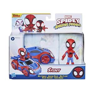 ספיידי דמות ומכונית משוך וסע - SPIDEY