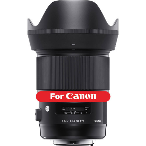 Sigma 28mm F1.4 DG HSM Art רשמי