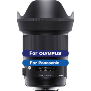 Sigma 28mm F1.4 DG HSM Art למצלמות Panasonic רשמי