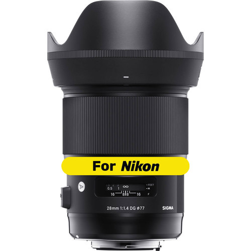 Sigma 28mm F1.4 DG HSM Art למצלמות Nikon יבואן רשמי