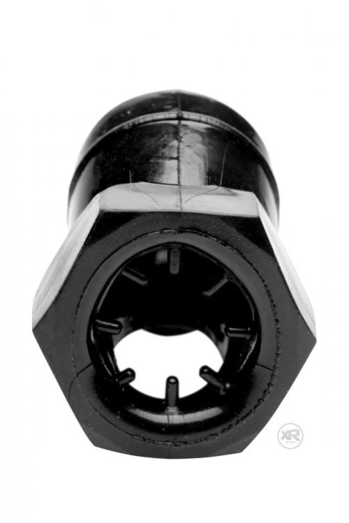 חגורת צניעות כלוב רך לאיבר המין של הגבר XR Brands- Detained Restrictive Chastity Cage
