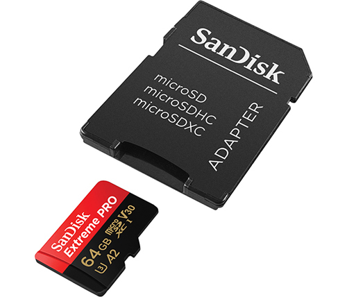 כרטיס זיכרון SanDisk Extreme Pro Extreme Pro 64GB SDXC SDSQXCY-064G 64GB Micro SD סנדיסק