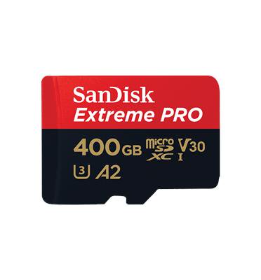 Sandisk Extreme Pro Micro SDXC 400GB SDSQXCY-400G