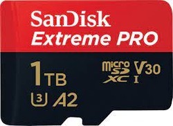 כרטיס זיכרון SanDisk Extreme Pro SDSQXCZ-1T00 1TB Micro SD סנדיסק