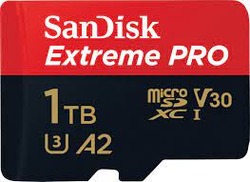 כרטיס זיכרון SanDisk Extreme Pro SDSQXCZ-1T00 1TB Micro SD סנדיסק