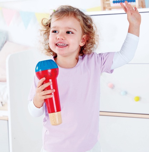 מיקרופון מהדהד מעץ