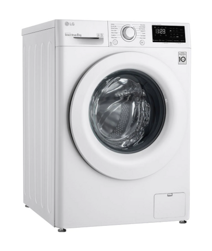 מכונת כביסה פתח קידמי LG F1608WD ‏8 ‏ק