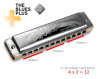 מפוחית בלוז Seydel SOLIST PRO 12 STEEL