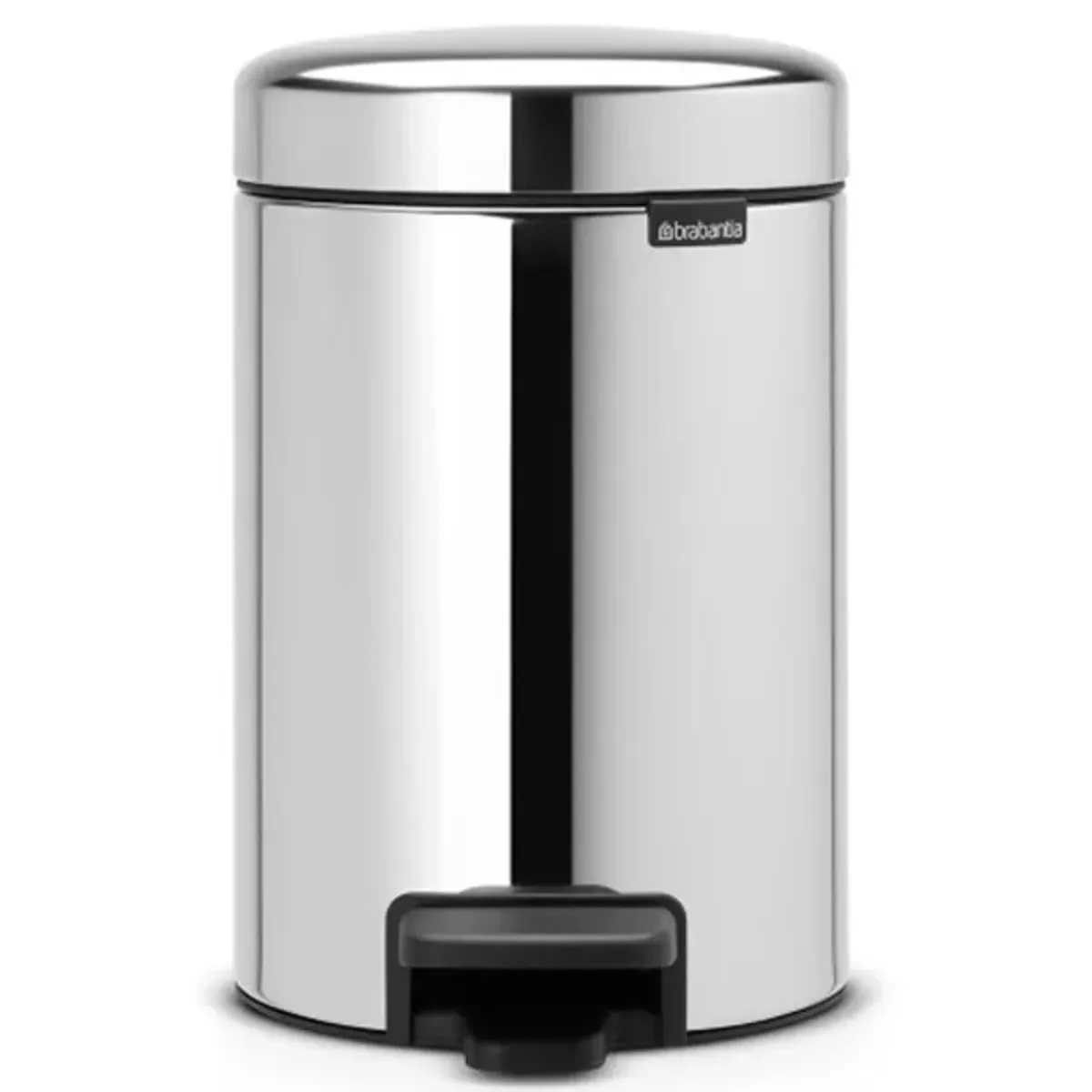 פח ברבנטיה 3 ליטר Brabantia ניקל פח לשירותים K22