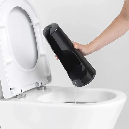 מברשת אסלה שחורה Brabantia ,ברבנטיה מתוך קולקציית מברשות אסלה (צילום חומר הגלם) - מתאים לשדרוג מראה האמבטיה בקלות ובמהירות