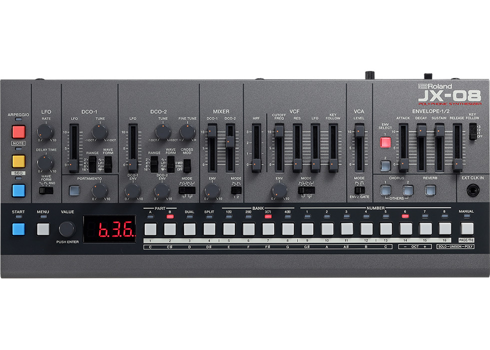 סינתיסייזר Roland JX-08