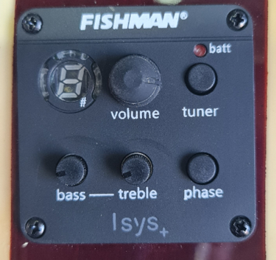 גיטרה קלאסית מוגברת EC-3921C בצבע טבעי כהה מבית Legrand