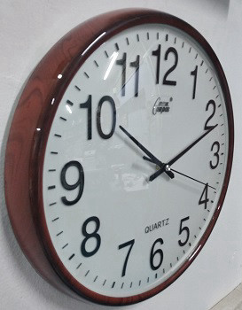 שעון קיר עגול גדול