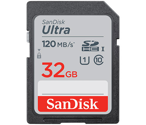 כרטיס זיכרון SanDisk Ultra SDSDUN4-032G 32GB SD סנדיסק