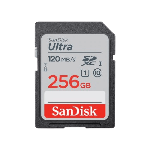 כרטיס זיכרון SanDisk Ultra 256GB SDHC Memory Card 120MB/s
