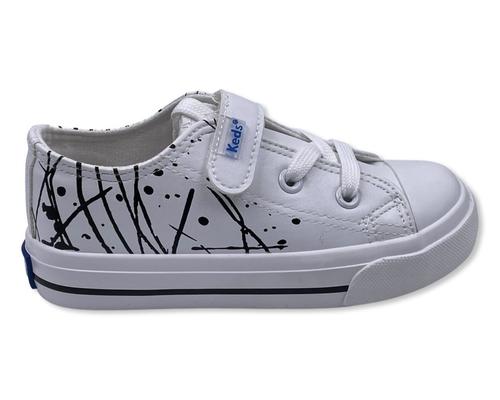 Keds - קדס סניקרס לילדים בצבע לבן FH06WH מידות 22-30