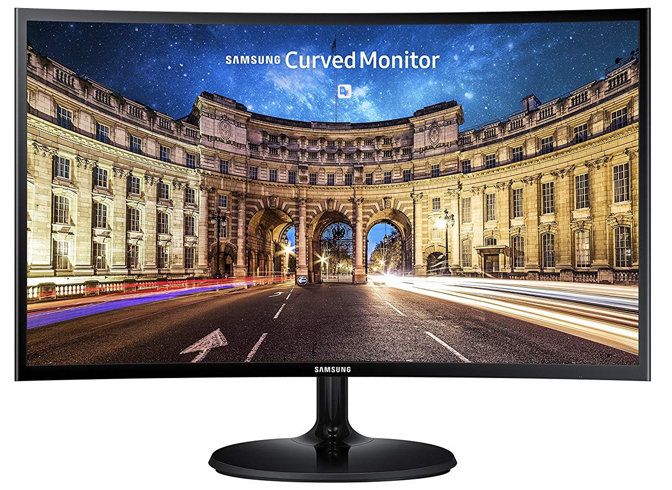 מסך מחשב קעור Samsung 24" LED C24F390FH Curved VA Panel