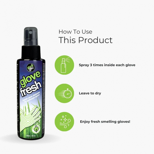 ספריי נגד ריח לכפפות שוער ונעלי כדורגל GloveGlu Glove Fresh Spray