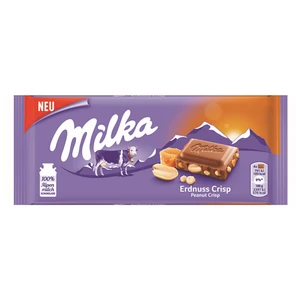מילקה טבלה בוטנים-קרמל 90 גר