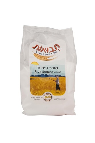 סוכר פירות פרוקטוז 500 גר'
