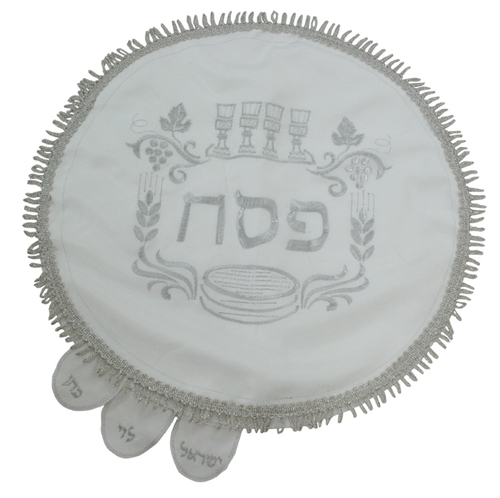 כיסוי פסח עם עיטור 4 צדדים 4 כוסות 43 ס