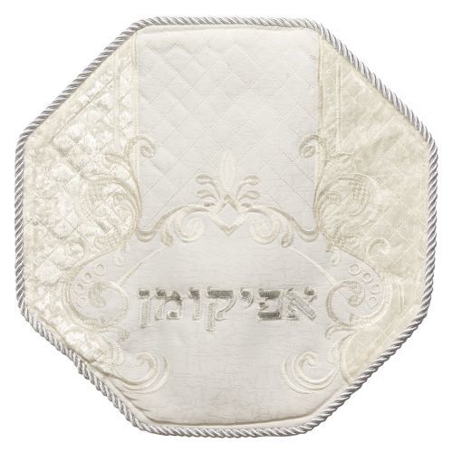 כיסוי אפיקומן מפואר מברוקט וקטיפה 33 ס