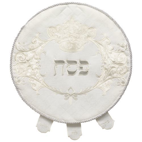 כיסוי פסח מהודר מברוקט וקטיפה 45 ס