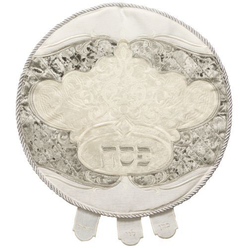 כיסוי פסח מהודר מברוקט וקטיפה 45 ס