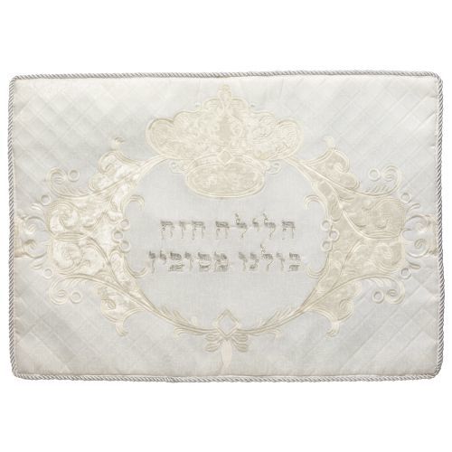 כרית הסבה מהודרת מברוקט וקטיפה 50*72 ס