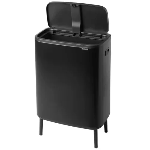 פח ברבנטיה למטבח 60 ליטר - BO Brabantia שחור מתוך קולקציית פחי אשפה למטבח (מבט נוסף) - מתאים לשדרוג מראה האמבטיה בקלות ובמהירות
