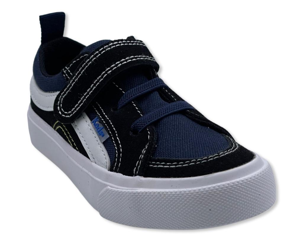 Keds - קדס סניקרס לילדים בצבע שחור כחול FH04NAB מידות 24-30