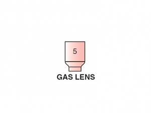 סט של פייה קרמיקה קרמית מס 5 לידית 9/20 6.4 מ"מ GASLENS 	