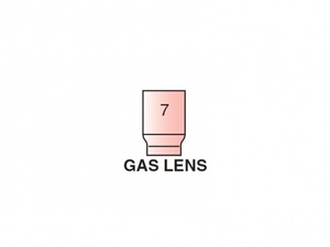 סט של פייה קרמיקה קרמית מס 7 לידית 9/20 6.4 מ"מ GASLENS 