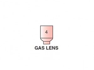 סט של פייה קרמיקה קרמית מס 4 לידית 9/20 6.4 מ"מ GASLENS 