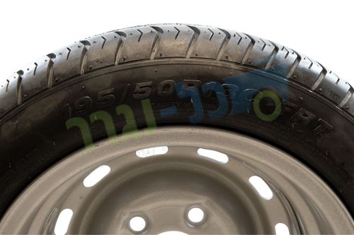 גלגל לנגרר 195-50R13C קוד עומס/מהירות 104N מחוזק - חישוק 5 ברגים