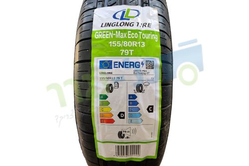 גלגל כולל חישוק 5 ברגים 155/80R13 קוד עומס 79T 