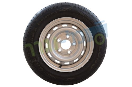 גלגל כולל חישוק 5 ברגים 155/80R13 קוד עומס 79T 