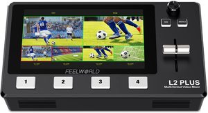 מיקסר וידאו ל-8 מצלמות Feelworld L2 Plus