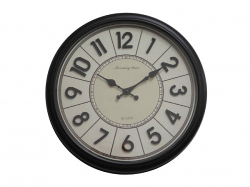שעון קיר ספרות בולטות - סיאטל דגם: 4330-2  