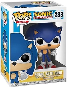 בובת פופ משחקים: סוניק הקיפוד - סוניק עם טבעת -Funko POP!: Games - Sonic The Hedgehog - Sonic w Ring #283