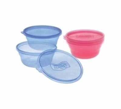 רביעית קעריות עם מכסה - צבעים משתנים