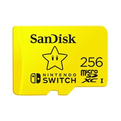 כרטיס זכרון SanDisk microSDXC SDSQXAO-256G ל Nintendo Switch - בנפח 256GB