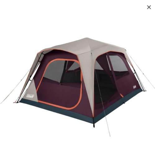 אוהל בין רגע קולמן ל-Coleman Skylodge  6 * כולל תאורה מתנה 
