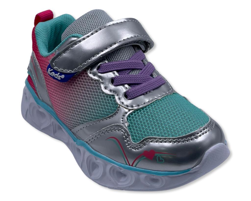 Keds - קדס נעליים אופנתיות כסף GT21675S מידות 24-28