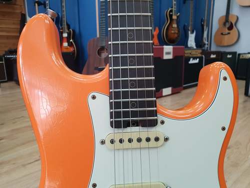 Schecter USA Nick Johnston “Wembley” Atomic Orange 2020