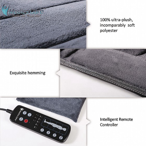 מזרן עיסוי 10 מנועי רטט מולטי פונקציונלי MC-3703 MEDICS CARE