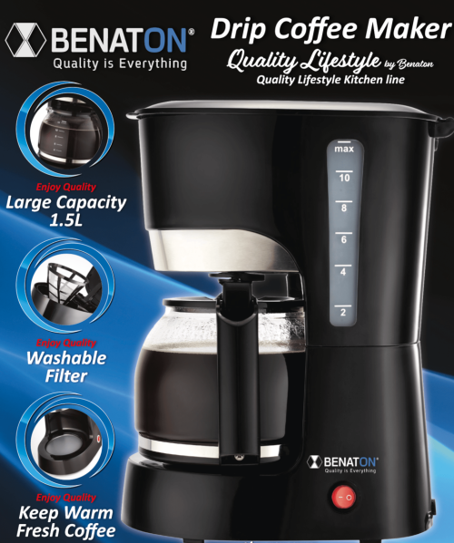 מכונת קפה פרקולטורBENATON BT-21052